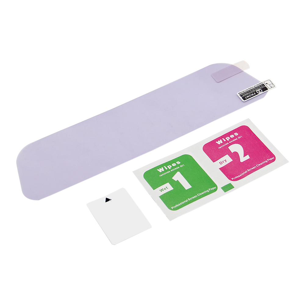 Anti Glare Car Rearview Mirror Film - 1 セットユニバーサル車のインテリアバックミラーアンチグレアフィルムリアビューアンチスクラッチナノ保護ステッカー自動車スタイリング部品