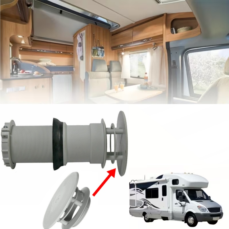 Car Accessories - Truma スペースヒータールーフカウル煙道出口 RV ルーフカウル煙道出口キャラバンキャンピングカーカーアクセサリー 30010-20900