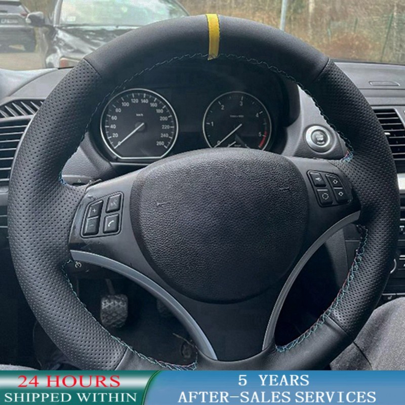 Car Steering Wheel Cover Anti Slip Breathable - BMW E87 e81 e82 e88 x1