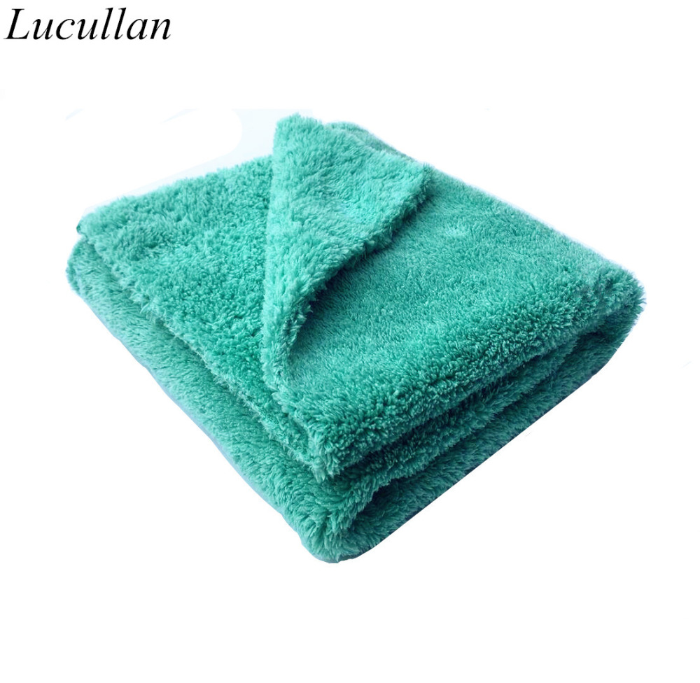 Microfiber Car Drying Towel Super Absorbent - 最高!!! ぬいぐるみマイクロファイバー Edgeless タオル 16 