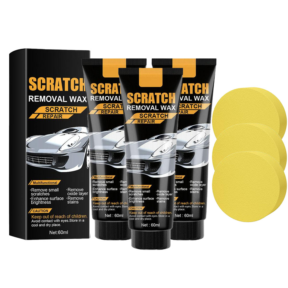 Car Scratch Repair Polishing Wax Paste - 車の傷補修ペースト 車の塗料補修ポリッシュワックス 表面酸化層の汚れ補修 ユニバーサルオートケア 補修 光沢回復