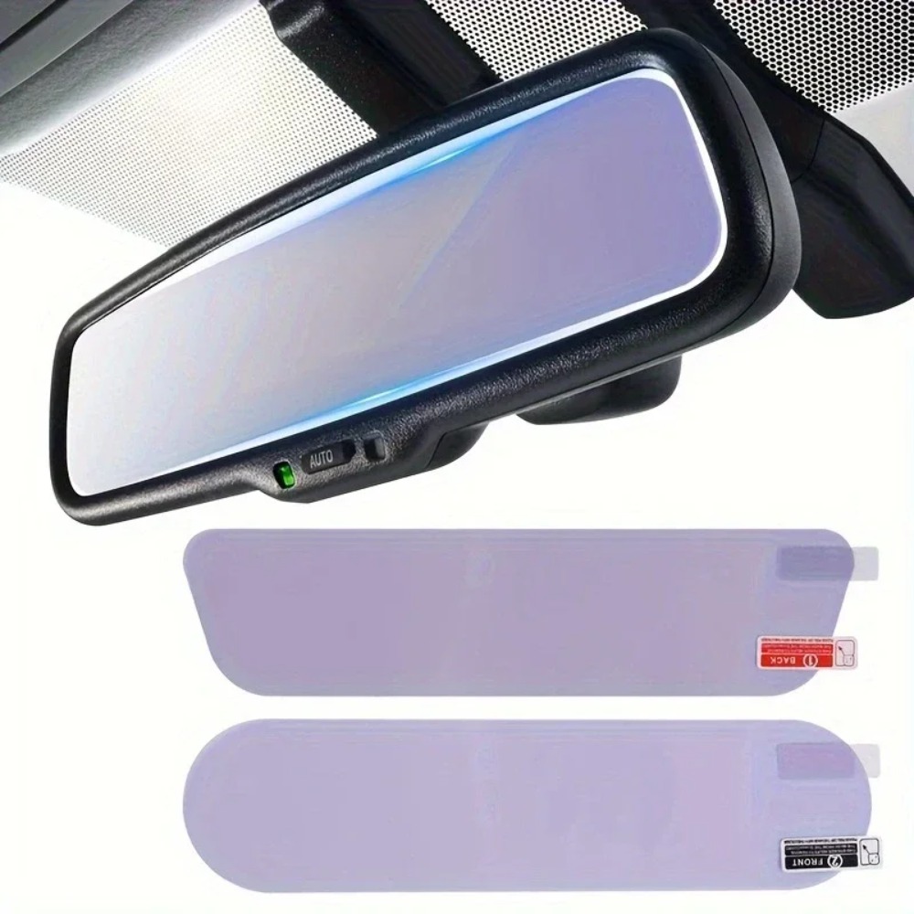 Anti Glare Car Rearview Mirror Film - KKJOYアンチグレア車内ミラーフィルム、夜間運転時のグレア保護用リアビュー防曇ステッカー