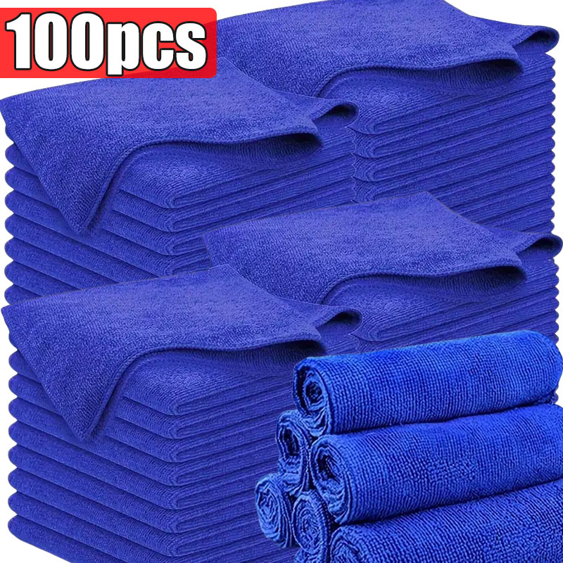 Microfiber Car Drying Towel Super Absorbent - マイクロファイバークリーニングクロス糸くずの出ないマイクロファイバークリーニングタオルクロス再利用可能なクリーニングタオル厚みのある吸収性洗車タオル