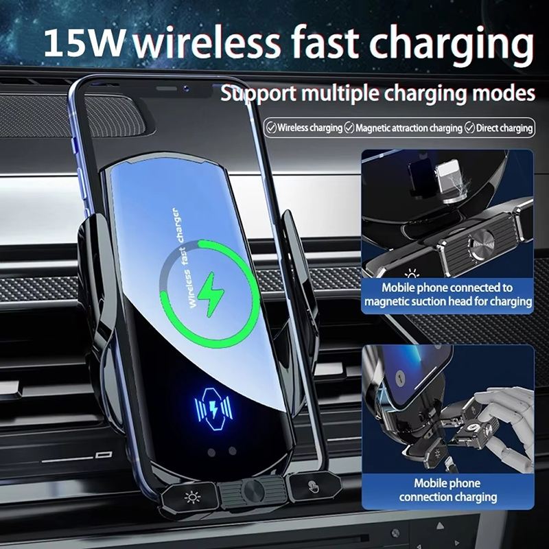 車載ワイヤレス充電器 磁気急速充電スタンド エアコン吹き出し - Wireless Car Charger Mount Fast Charging のレビューと価格