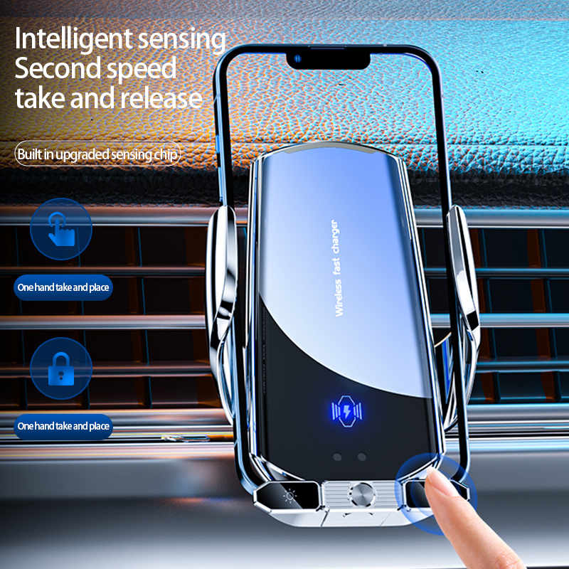 車載ワイヤレス充電器 磁気急速充電スタンド エアコン吹き出し - Wireless Car Charger Mount Fast Charging のレビューと価格