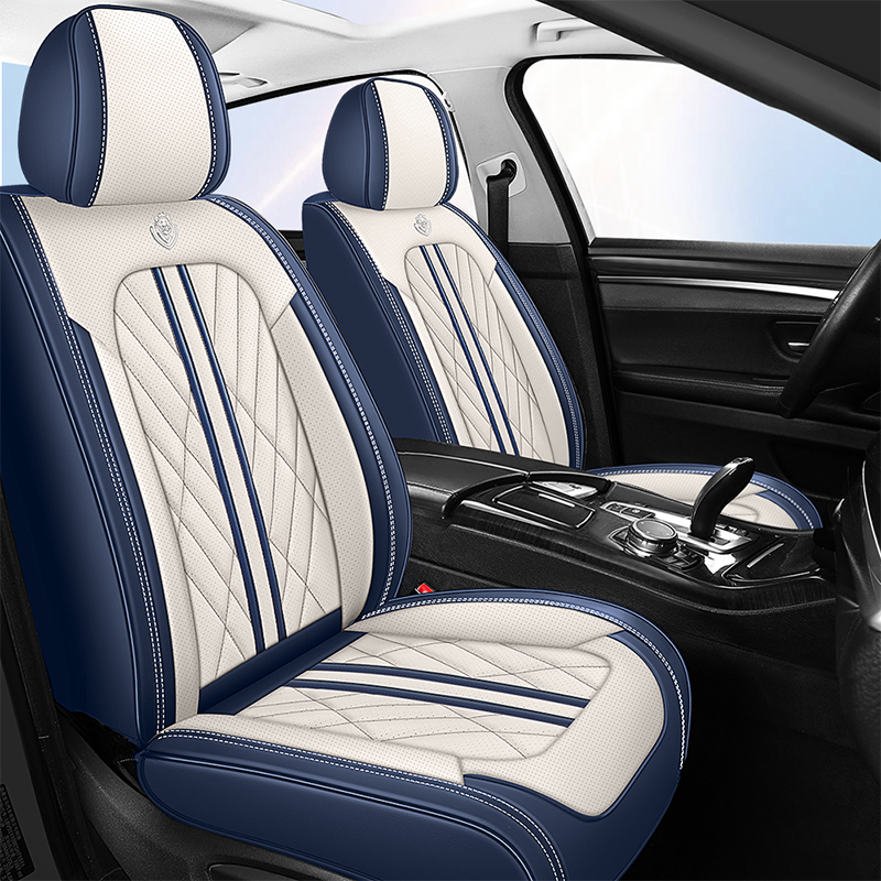 汎用防水通気性ソフトナパレザーカーシートカバーセット（クッシ - Leather Car Seat Covers Full Set Universal のレビューと価格