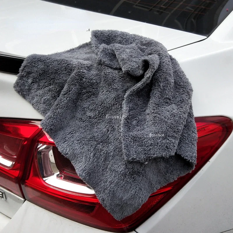 350GSM 40X40CM 洗車マイクロファイバータオル車 - Microfiber Car Drying Towel Super Absorbent のレビューと価格