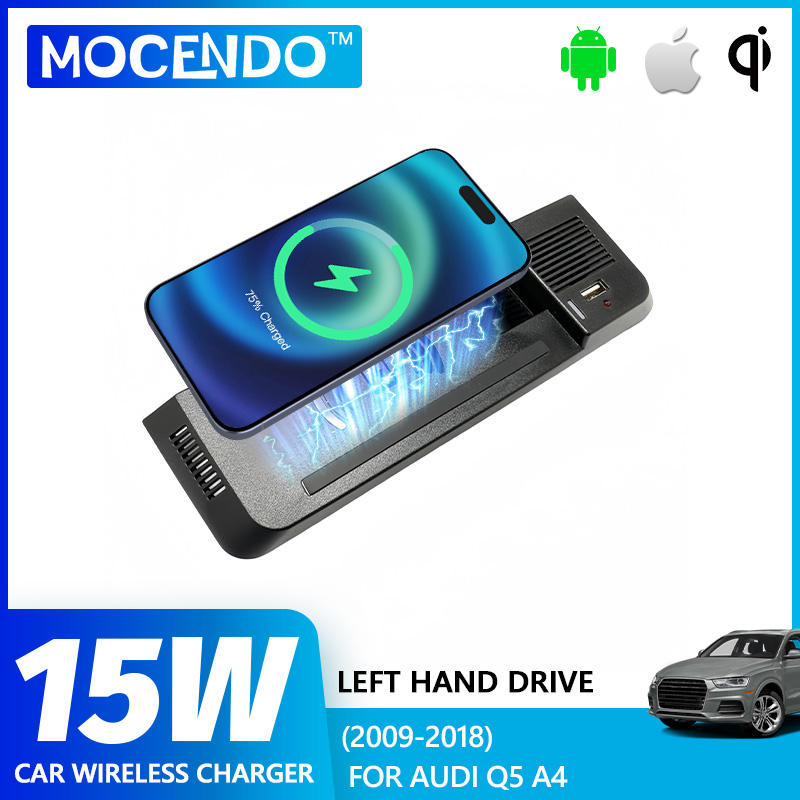アウディ A4 B8 B9 A4オールロード A5 S5 R - Wireless Car Charger Mount Fast Charging のレビューと価格