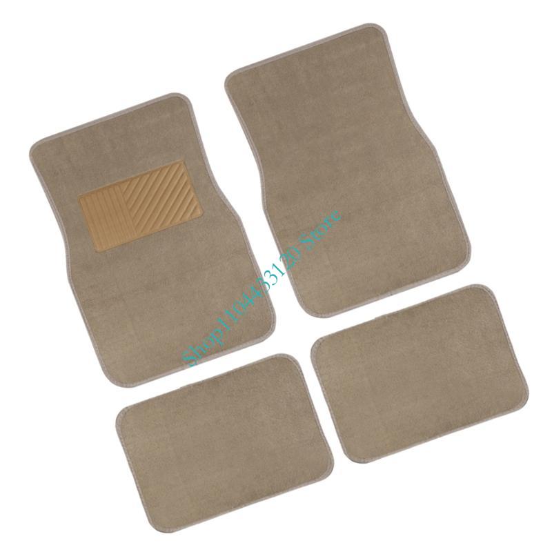 0XXD 4 個ユニバーサルカーフロアマット PVC 植毛オ - Car Floor Mats Universal Waterproof Leather のレビューと価格