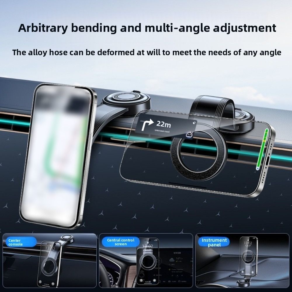 新型マグネット式車載スマホホルダー 360度回転 °   回 - Magnetic Phone Holder For Car Vent のレビューと価格