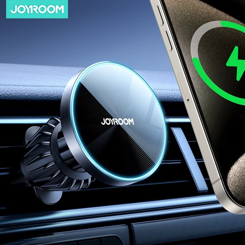 Joyroom-磁気自動車電話マウント、ワイヤレス急速充電器 - Wireless Car Charger Mount Fast Charging のレビューと価格