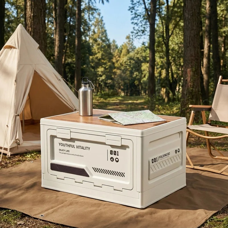 屋外収納ボックス キャンプ用折りたたみボックス キャンプオー - Car Trunk Organizer Foldable Storage Box のレビューと価格