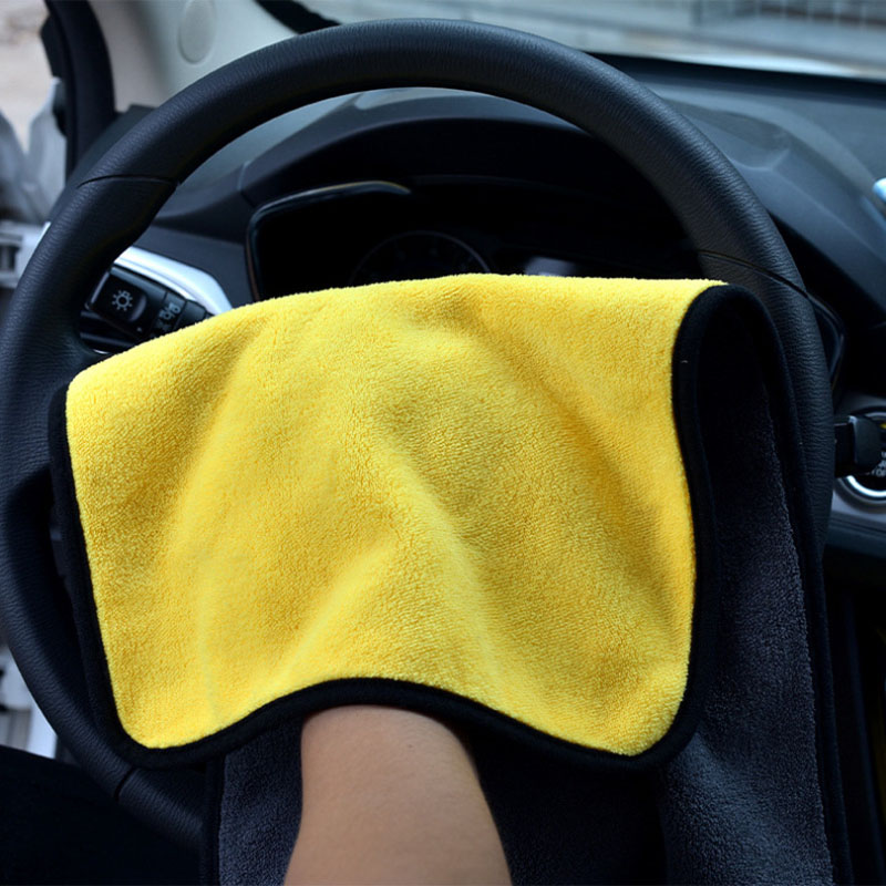 車用クリーニングタオル マイクロファイバークロス ソフト 超 - Microfiber Car Drying Towel Super Absorbent のレビューと価格