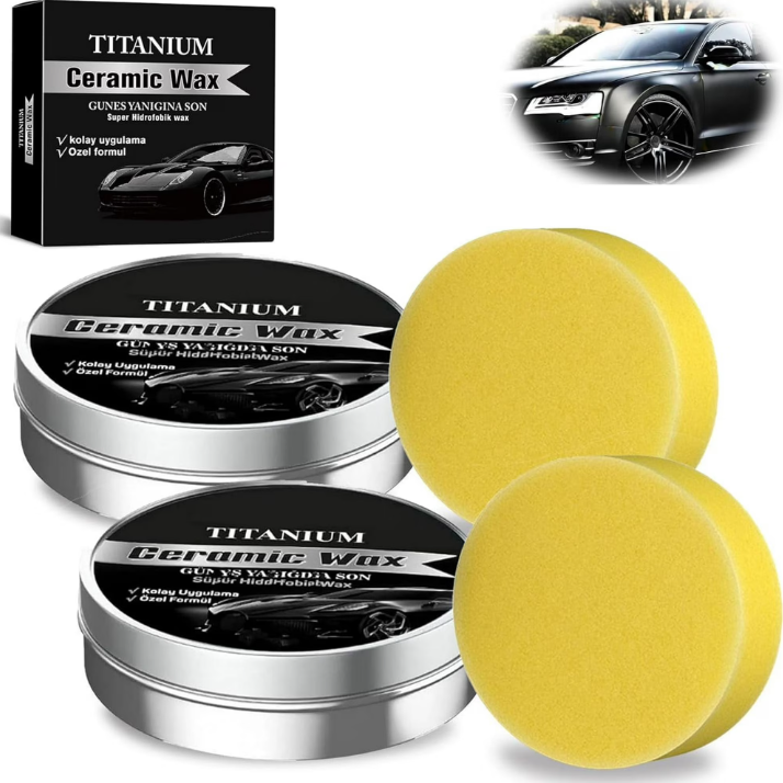 チタンセラミックワックスカーコーティング研磨クリームセット自 - Car Scratch Repair Polishing Wax Paste のレビューと価格