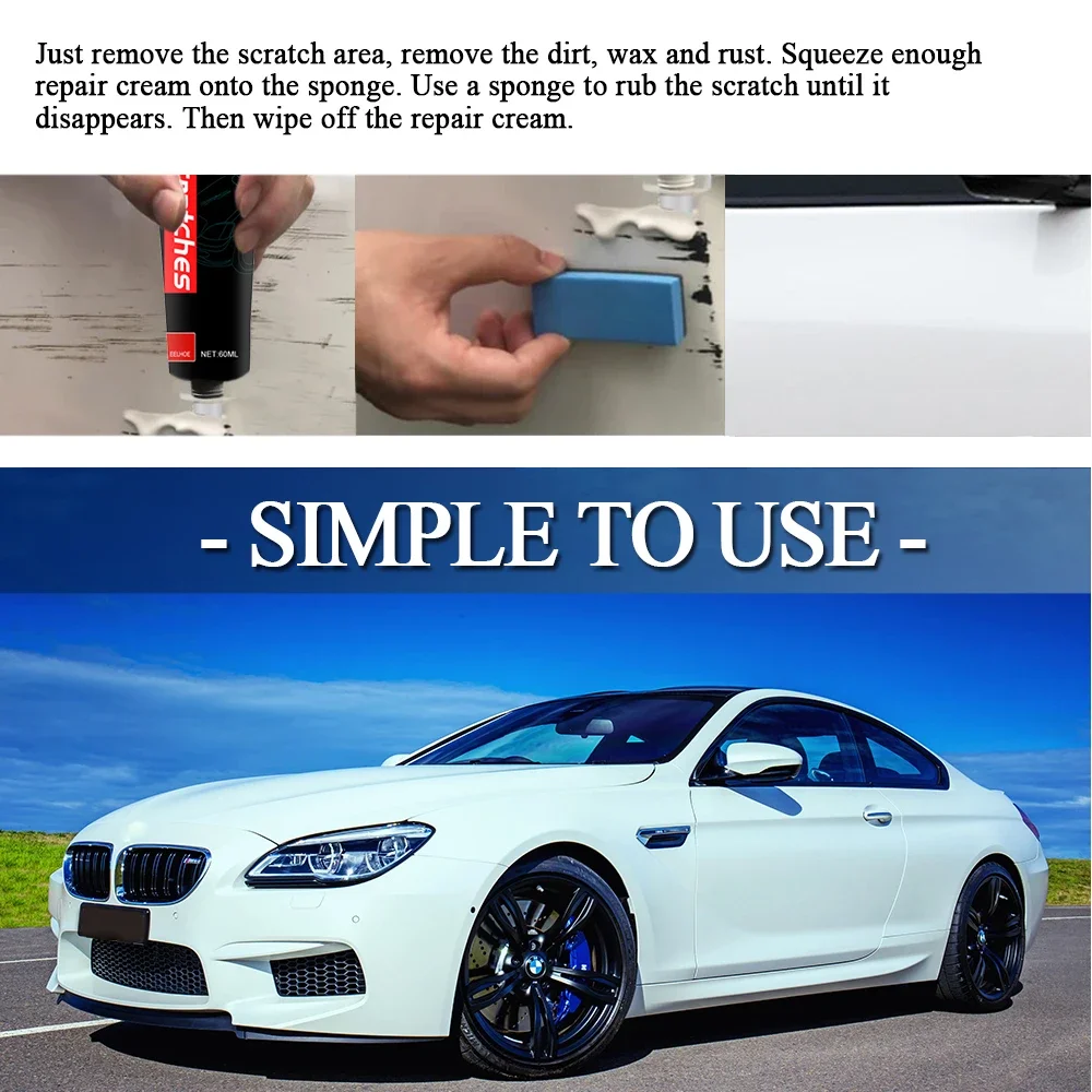 車の傷磨きペースト、塗料仕上げクリーニング、除染ワックス、傷 - Car Scratch Repair Polishing Wax Paste のレビューと価格