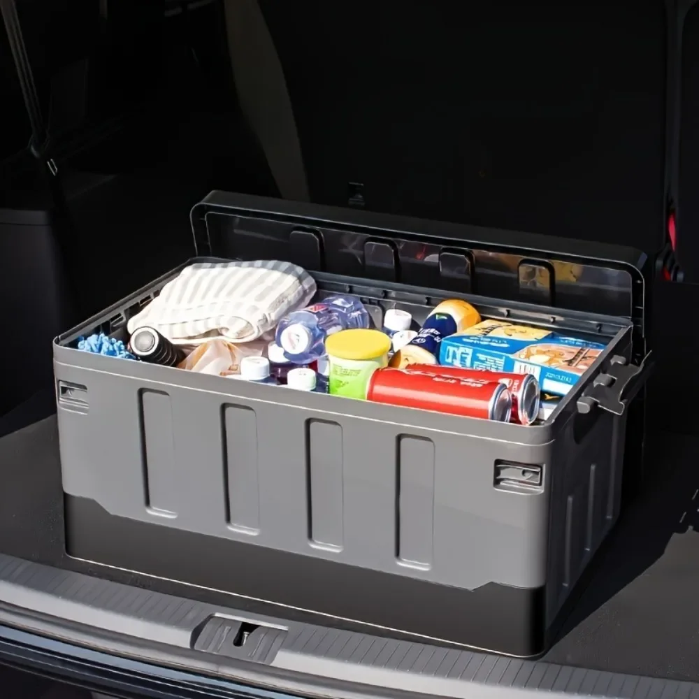 キャンプ用大型防水収納ボックス - 折りたたみ式アウトドアコ - Car Trunk Organizer Foldable Storage Box のレビューと価格