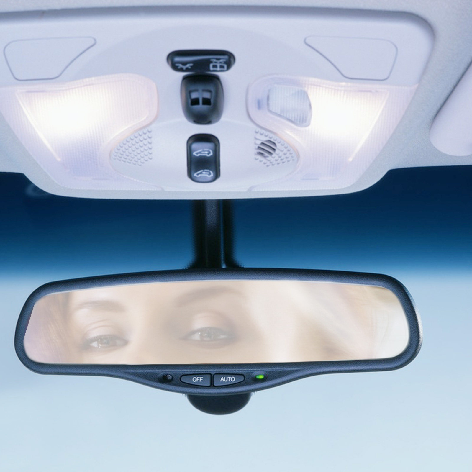 1セット 車内バックミラー保護フィルム 防曇 防眩 広範囲対 - Anti Glare Car Rearview Mirror Film のレビューと価格
