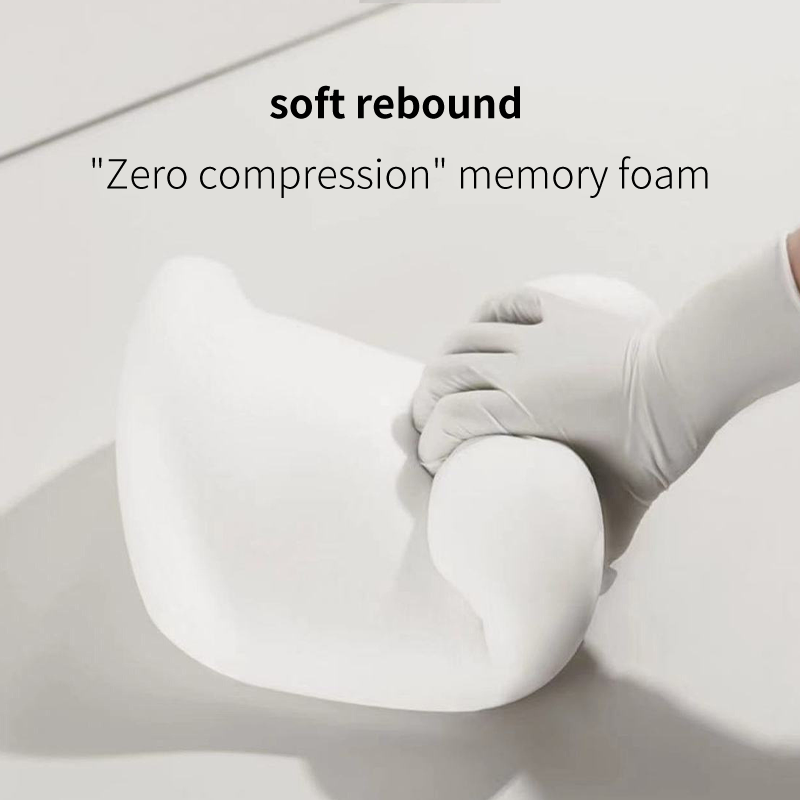 車のヘッドレストネックピローメモリーフォーム保護腰椎サポート - Memory Foam Car Neck Pillow Lumbar Support のレビューと価格