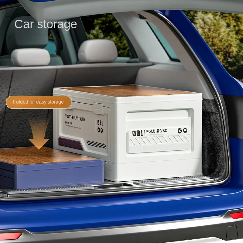 屋外収納ボックス キャンプ用折りたたみボックス キャンプオー - Car Trunk Organizer Foldable Storage Box のレビューと価格