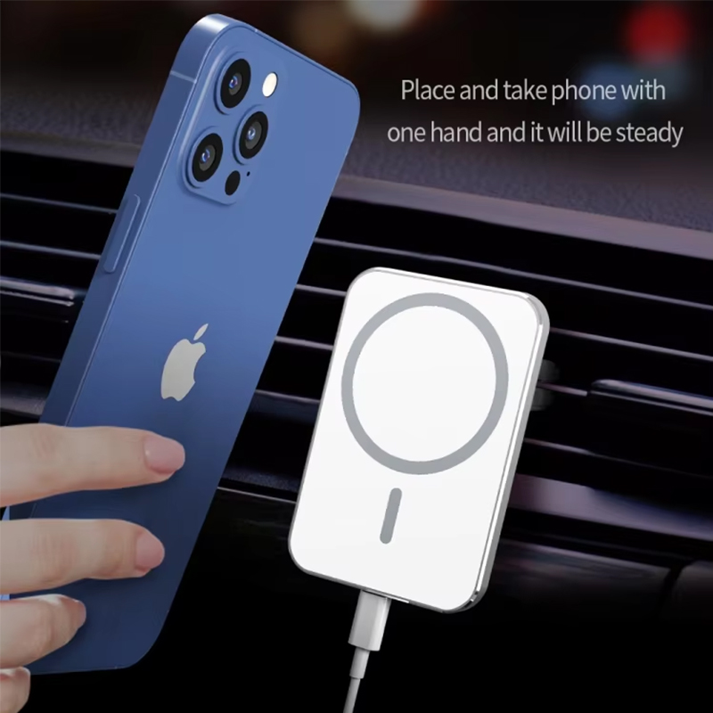 15Wマグネット式車載ワイヤレス充電器 Magsafe対応  - Wireless Car Charger Mount Fast Charging のレビューと価格