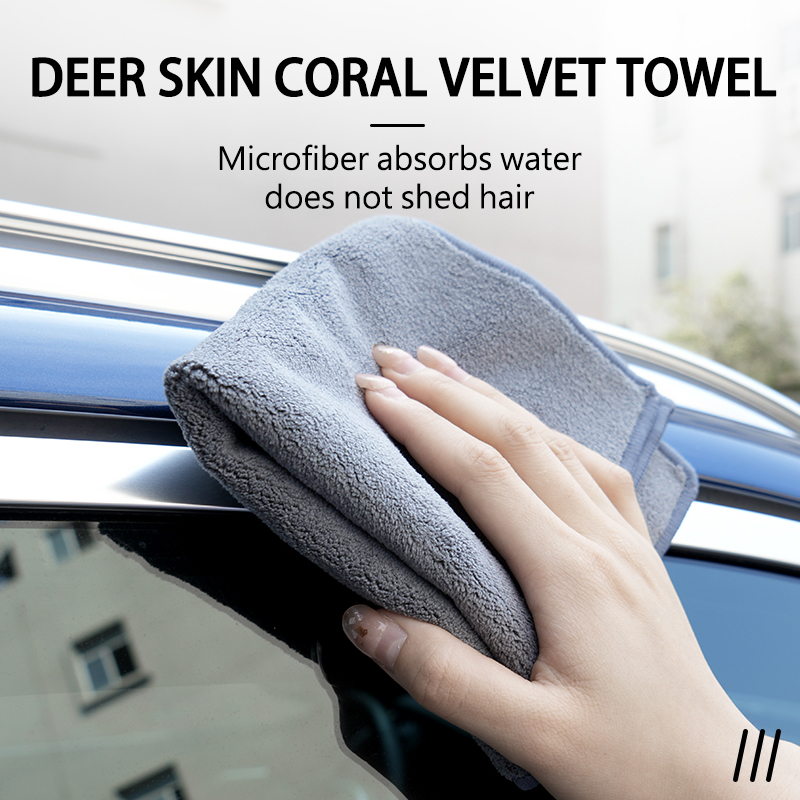 超吸収性カーウォッシュマイクロファイバータオル洗車乾燥クロス - Microfiber Car Drying Towel Super Absorbent のレビューと価格
