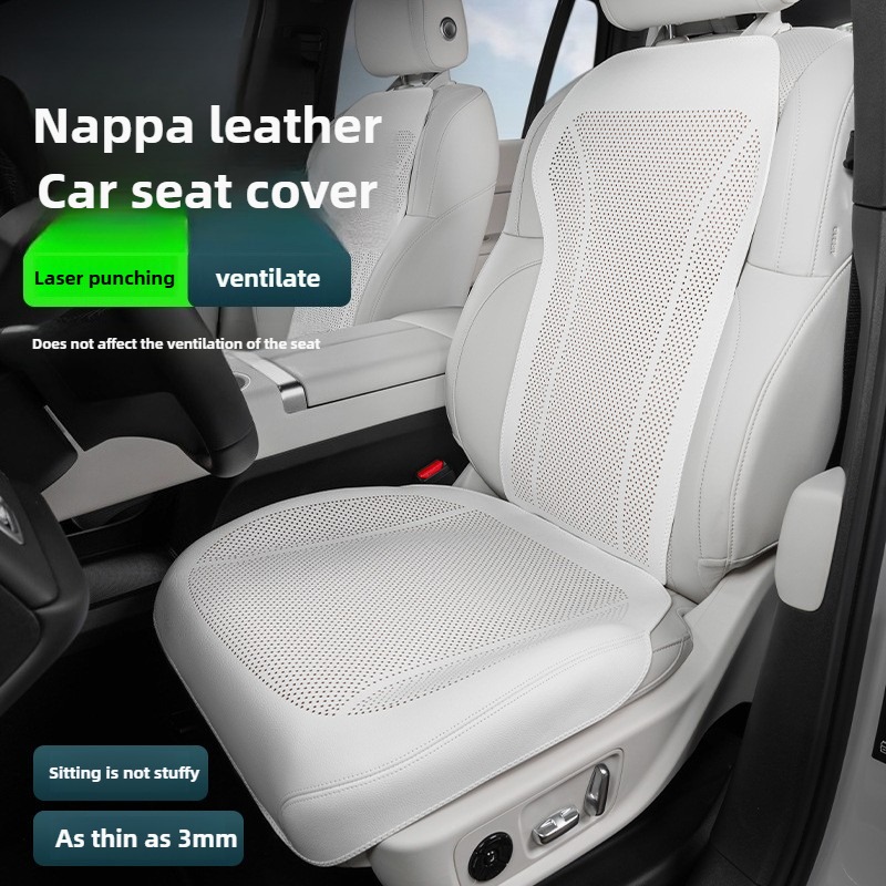 通気性ナッパレザーカーシートカバーフルセットユニバーサル四季 - Leather Car Seat Covers Full Set Universal のレビューと価格