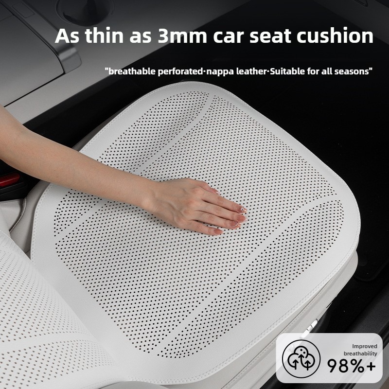 通気性ナッパレザーカーシートカバーフルセットユニバーサル四季 - Leather Car Seat Covers Full Set Universal のレビューと価格