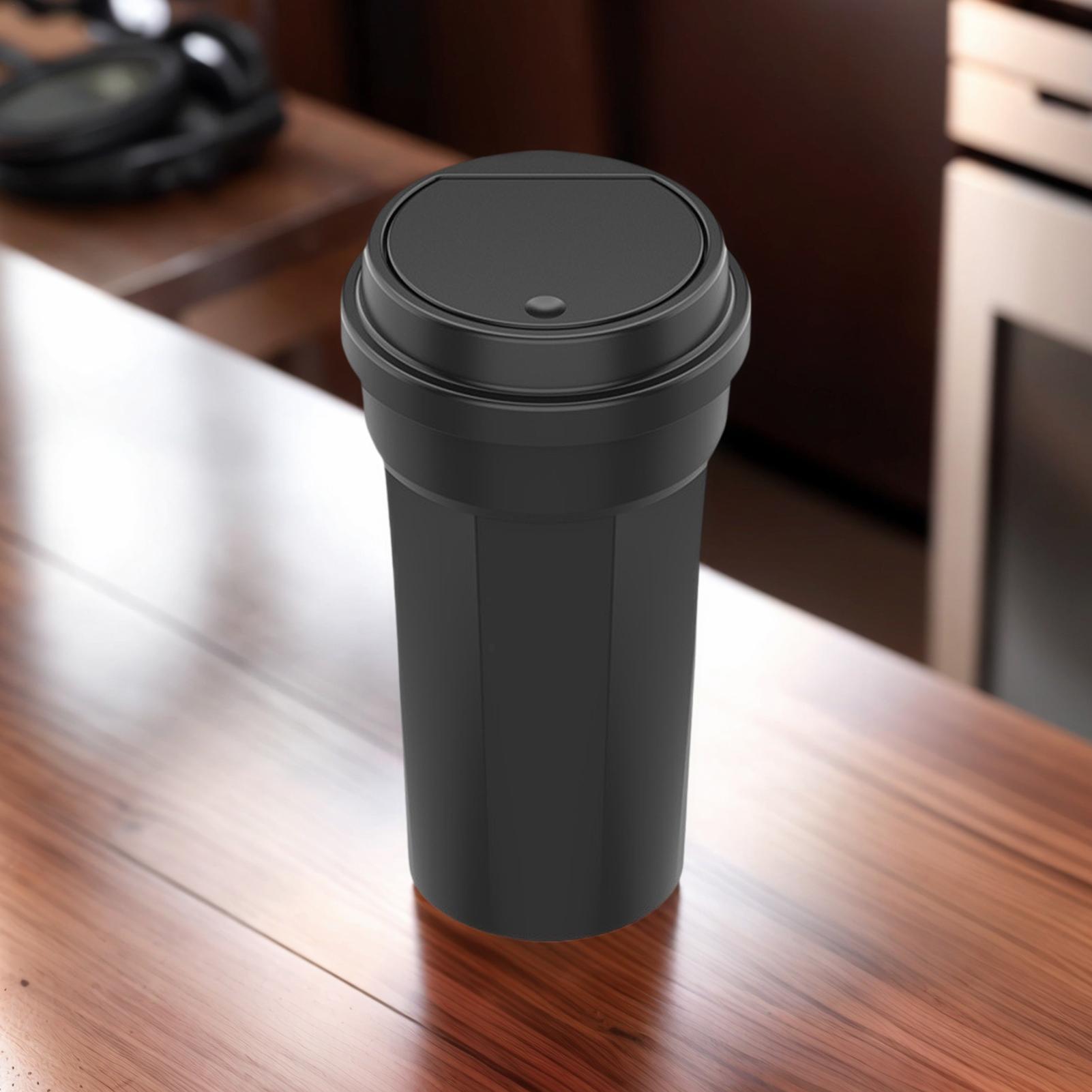 車のゴミ箱カップホルダー多目的防水車のゴミ箱蓋付き自動車アク - Waterproof Car Trash Can With Lid のレビューと価格