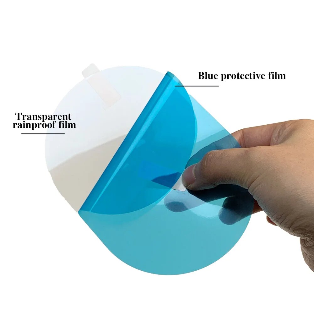 2 個ユニバーサル防曇アンチグレア防雨カートゥーニングバック - Anti Glare Car Rearview Mirror Film のレビューと価格