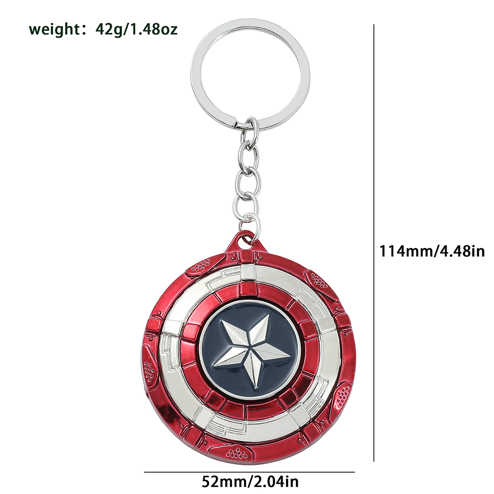 アベンジャーズ キャプテン・アメリカ シールドキーチェーン  - Car Accessories のレビューと価格