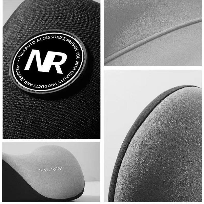 車のヘッドレスト低反発車の首枕クッション車のランバーサポート - Memory Foam Car Neck Pillow Lumbar Support のレビューと価格