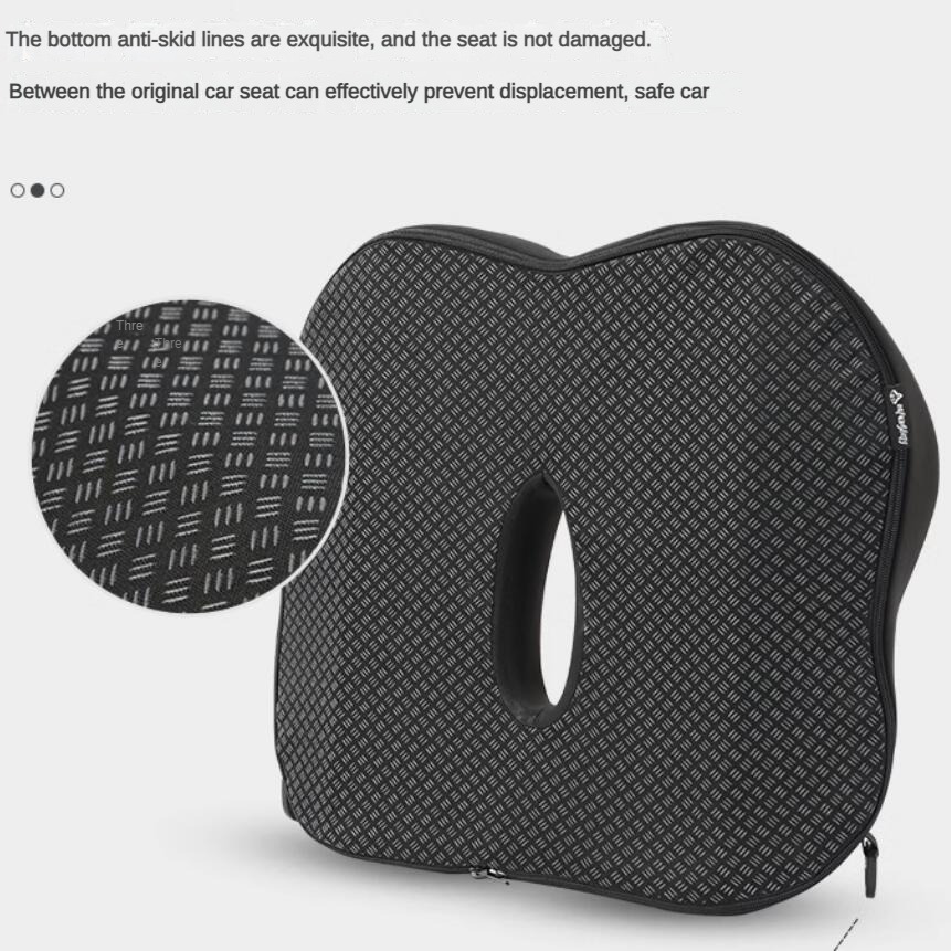 低反発オフィスチェアクッションカーシートサポート腰枕マッサー - Memory Foam Car Neck Pillow Lumbar Support のレビューと価格