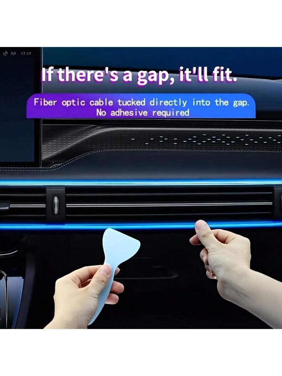 RGB 5-in-1アンビエント照明キット、236インチ光フ - Led Ambient Interior Car Lights App Control のレビューと価格