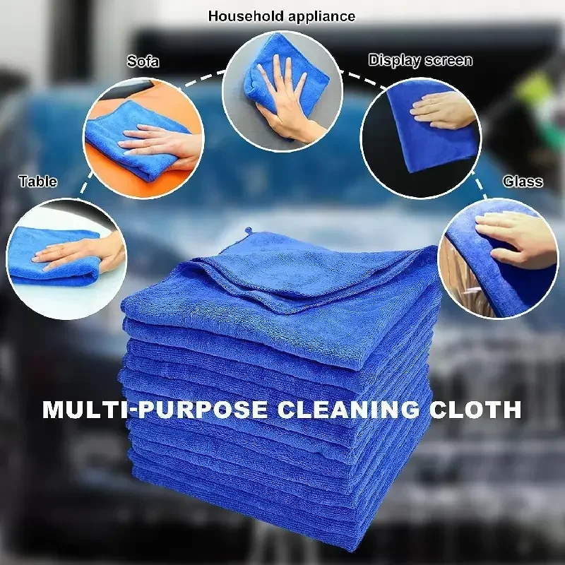 マイクロファイバークリーニングクロス糸くずの出ないマイクロフ - Microfiber Car Drying Towel Super Absorbent のレビューと価格